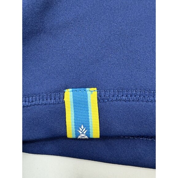 Chubbies Mens Sun Hoodie Size Medium Navy Graphic Pullover UPF Lightweight - Picture 6 of 12